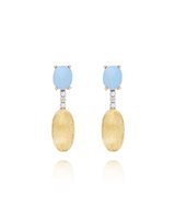 Orecchini Nanis Donna Dancing Azure in Oro giallo Diamante 0.024 Ct OS3-597 - OS3-597
